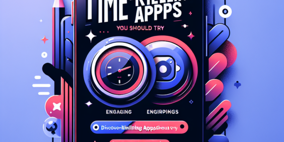 Time-Killing Apps: The Double-Edged Sword of Modern Technology